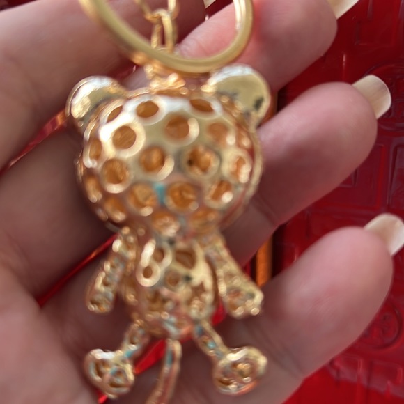 BAG CHARM.  COLORFUL TIGER - Picture 3 of 3